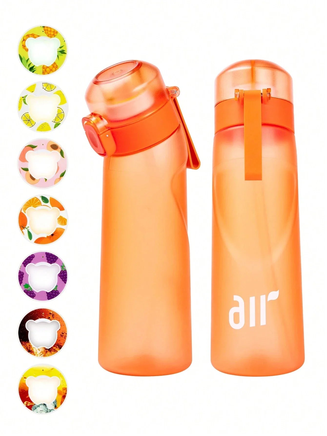 Water Bottle With Straw Leak Proof With Flavor Pods
