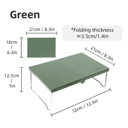 Ultralight Folding Camping Table Portable MDF Small Size