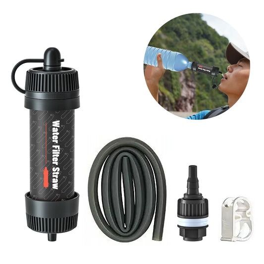 Portable Water Filter Straw for Camping Hiking and Emergency