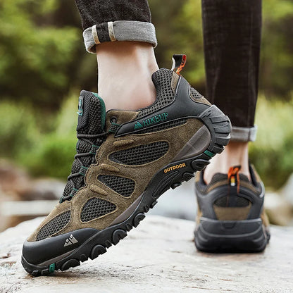 Men’s Hiking Shoes Breathable Non Slip Splashproof Wear Resistant