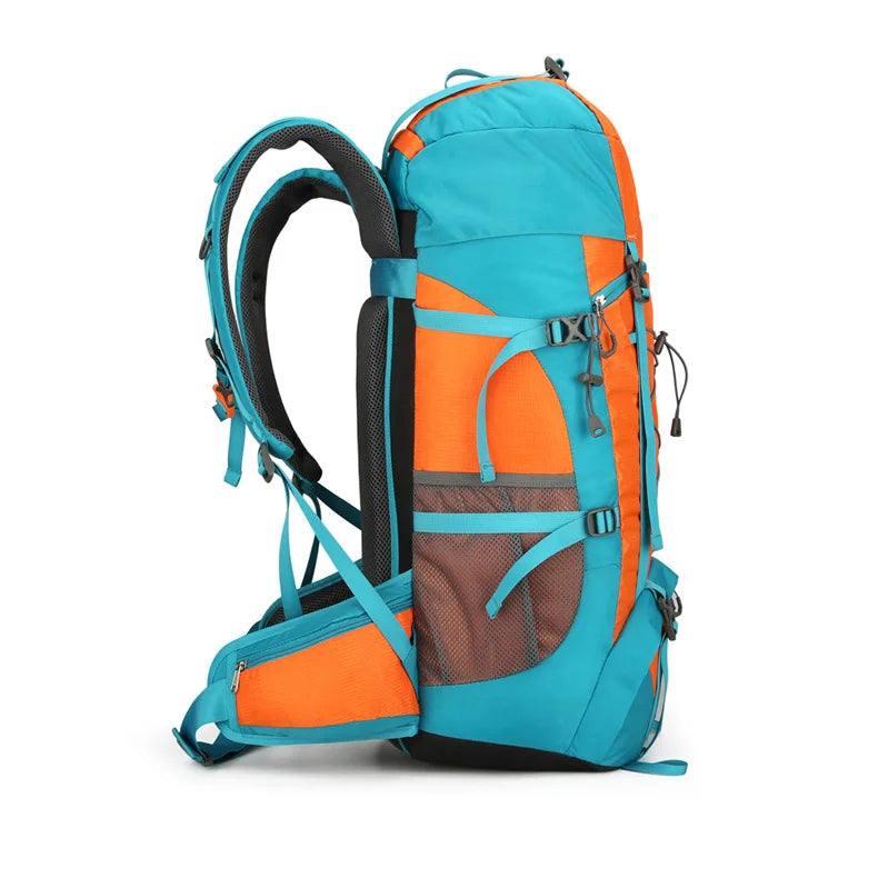 Large Capacity Hiking Backpack with Shoe Pocket for Travel