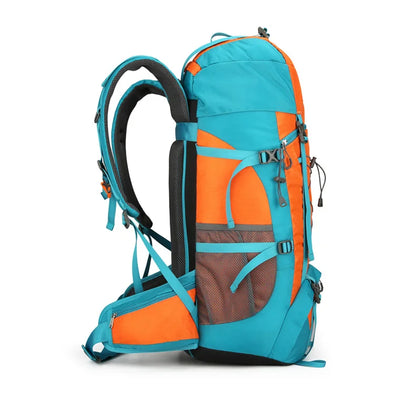 Large Capacity Hiking Backpack with Shoe Pocket for Travel