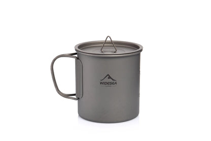 Lightweight Titanium Camping Mug for Hiking