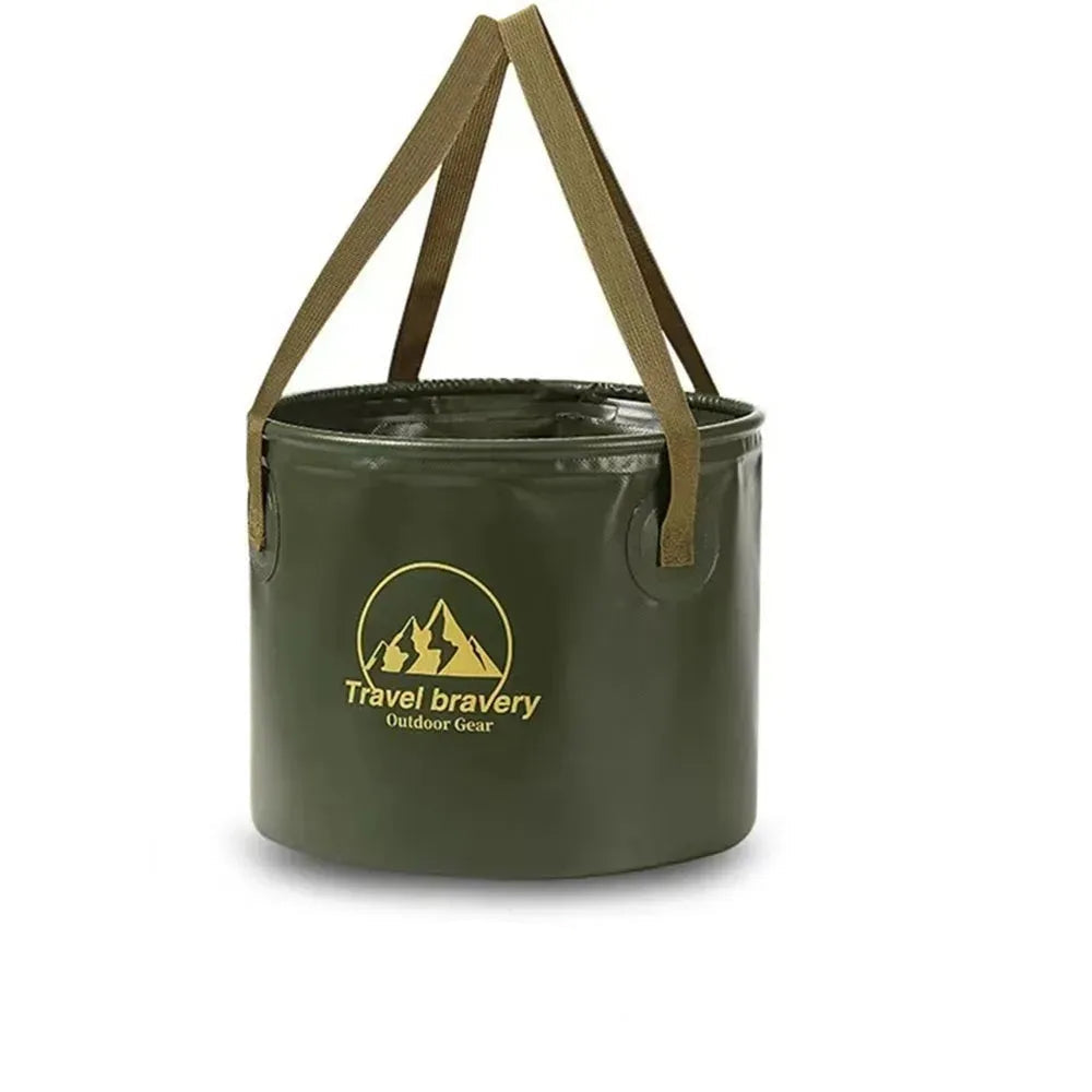 Portable Storage Bucket for Camping Accessories Organizer Bag