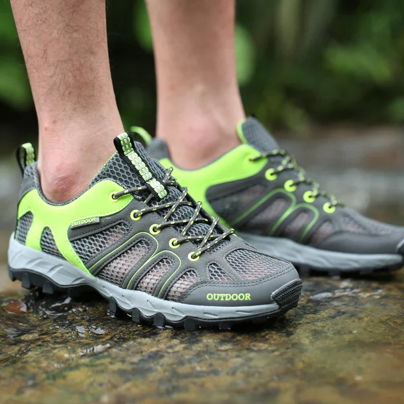 Unisex Hiking Trekking Shoes Thick Sole Spring Summer