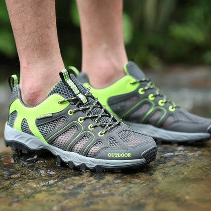 Unisex Hiking Trekking Shoes Thick Sole Spring Summer