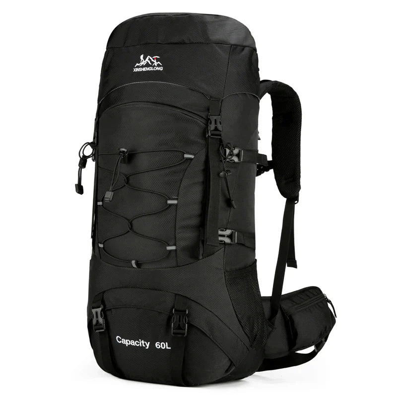 Hiking Backpack Large Capacity with Rain Cover for Camping