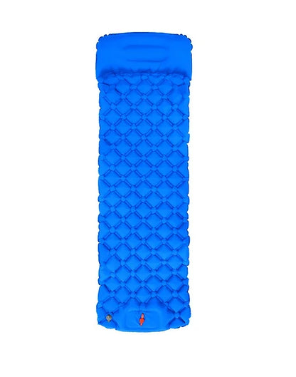 Ultralight Air Mattress 1 Person Moisture-Proof Built In Pump with Pillow