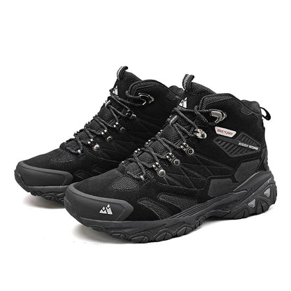 Men’s Leather Hiking Boots Ankle Height for Trekking