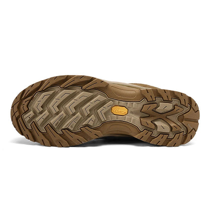 Men’s Leather Hiking Shoes – Durable Outdoor Sneakers for Trekking & Hunting