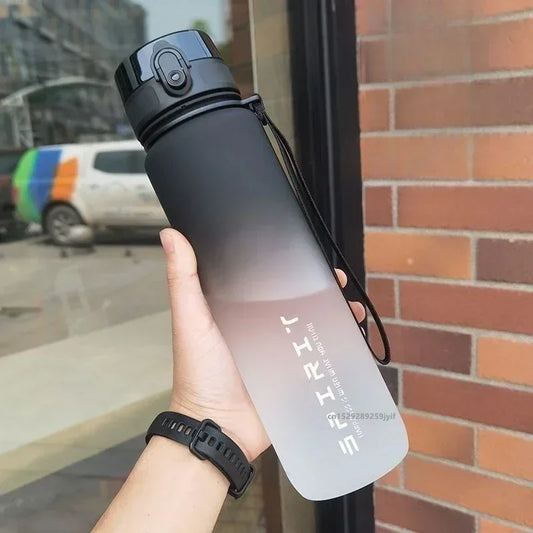 Leak-Proof Sports Water Bottle – 500ml/650ml/1L Colorful Outdoor Drinking Jug