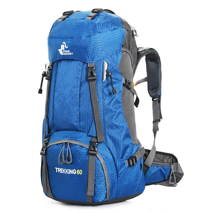 60 L Hiking Backpack Large Capacity for Trekking and Camping