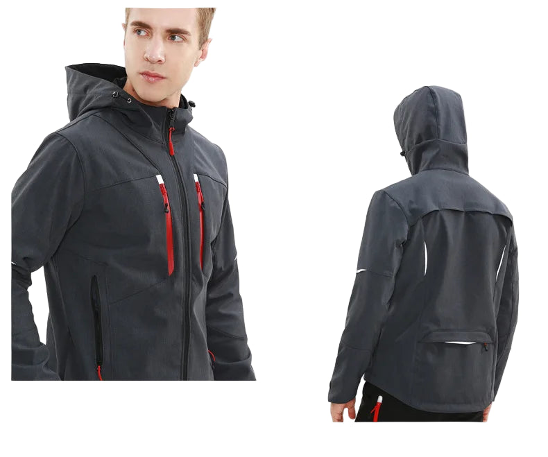 Men’s Winter Softshell Hiking Suit Waterproof Jacket