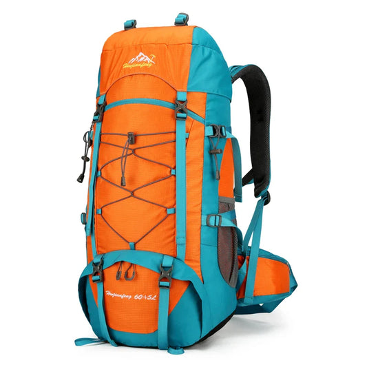 Large Capacity Hiking Backpack with Shoe Pocket for Travel