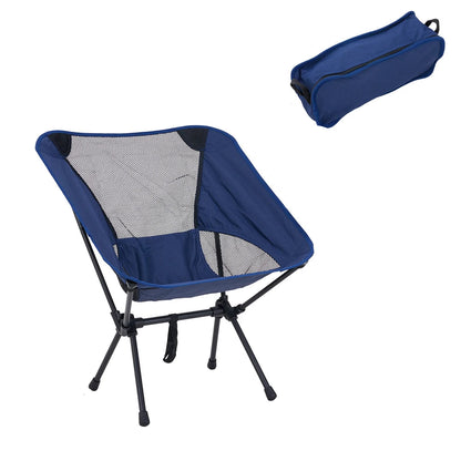 Portable Folding Camping Chair – With Backrest for Fishing, Beach & Outdoor Use