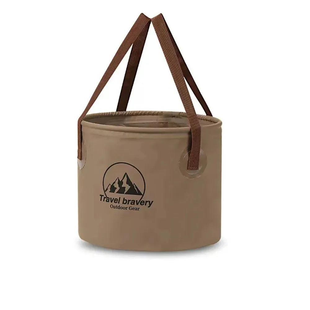 Portable Storage Bucket for Camping Accessories Organizer Bag
