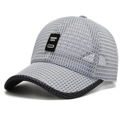 Unisex Mesh Baseball Cap – Lightweight & Adjustable Outdoor Hat for Spring and Summer