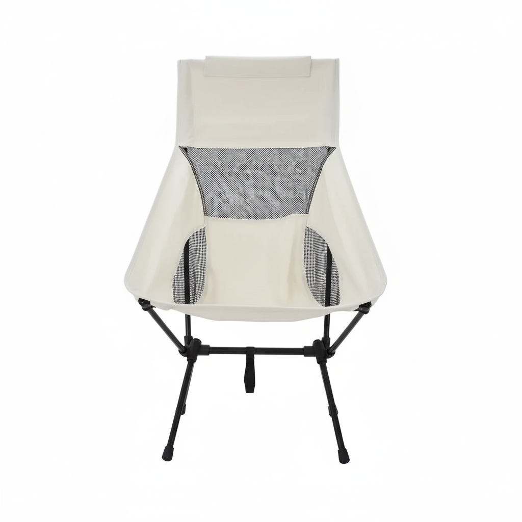 Folding Camping Chair with Backrest Portable and Lightweight - The PeakTrail