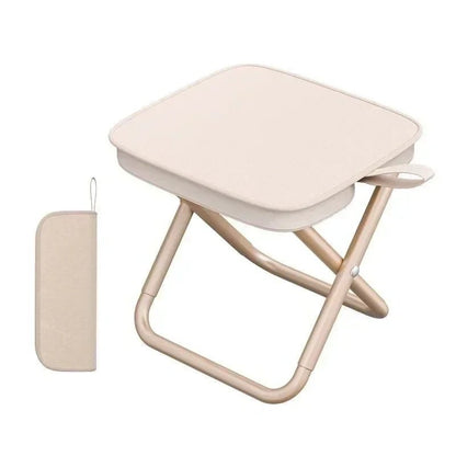 Folding Hiking Stool Compact Lightweight Design - The PeakTrail