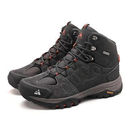 Men's High Hiking Boots All - Terrain Non - Slip Sole - The PeakTrail