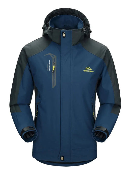 Men's Hiking Jacket Windproof Lightweight Outdoor Layer - The PeakTrail