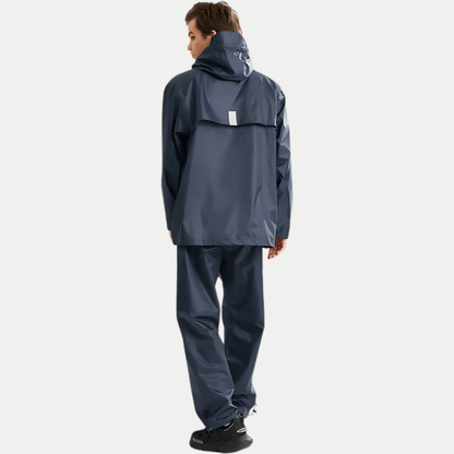 Men's Rain Suit Waterproof Jacket and Pants for Outdoor Use - The PeakTrail