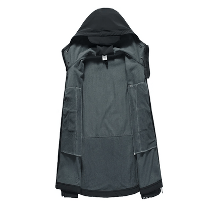 Men's Tactical Jacket Warm Outdoor Design for Hiking - The PeakTrail
