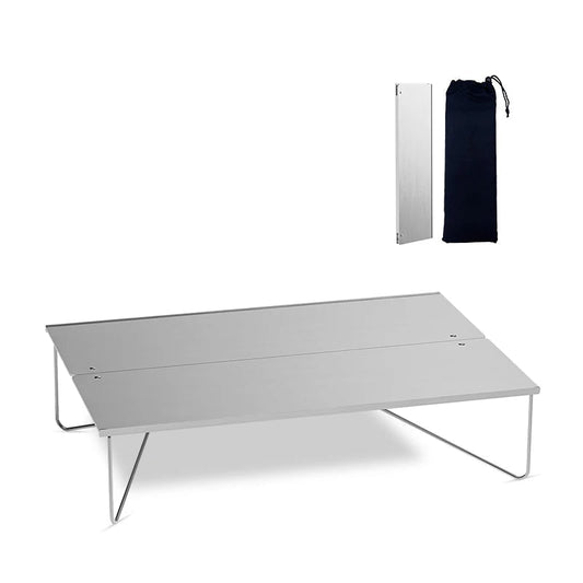 Mini Camping Table Ultralight Foldable Aluminum for Hiking - The PeakTrail