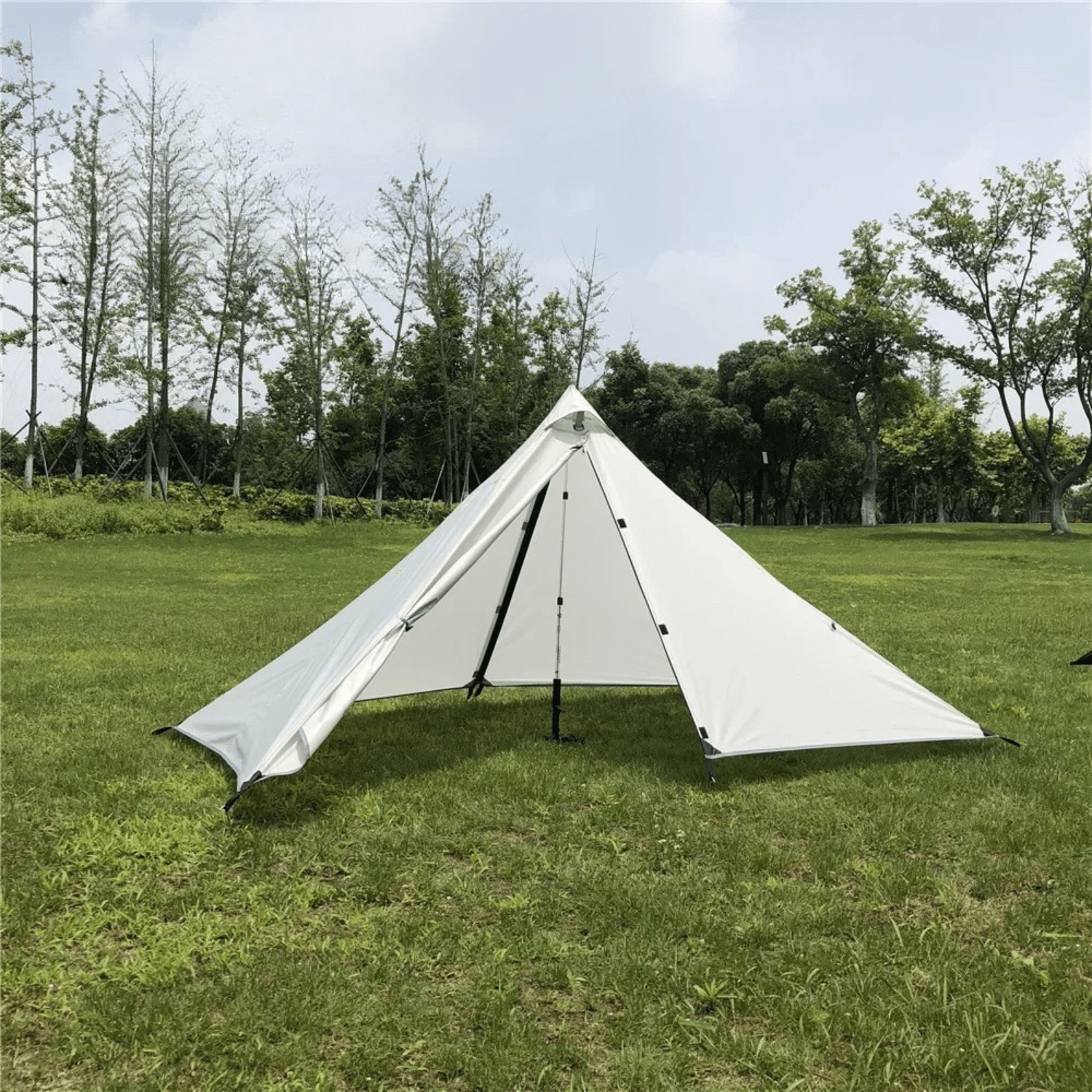 Ultralight Solo Shelter Tent Pole - Less Pyramid Design - The PeakTrail