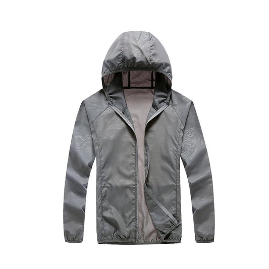 Unisex Rain Jacket Waterproof and Lightweight - The PeakTrail