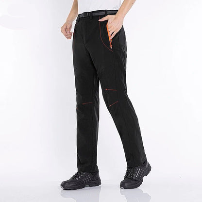Winter Hiking Pants Thermal Softshell for Outdoor Use - The PeakTrail