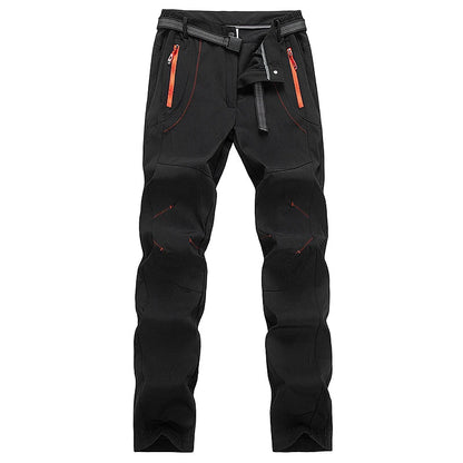 Winter Hiking Pants Thermal Softshell for Outdoor Use - The PeakTrail