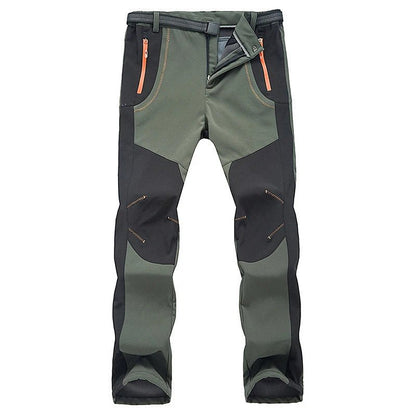 Winter Hiking Pants Thermal Softshell for Outdoor Use - The PeakTrail