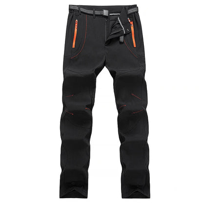 Winter Hiking Pants Thermal Softshell for Outdoor Use - The PeakTrail