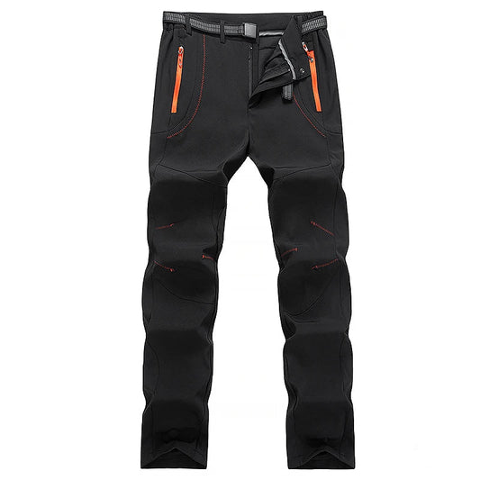 Winter Hiking Pants Thermal Softshell for Outdoor Use - The PeakTrail