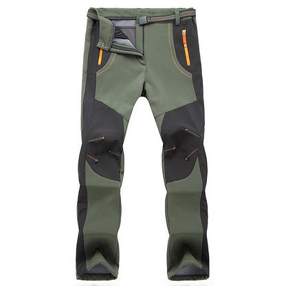 Winter Hiking Pants Thermal Softshell for Outdoor Use - The PeakTrail