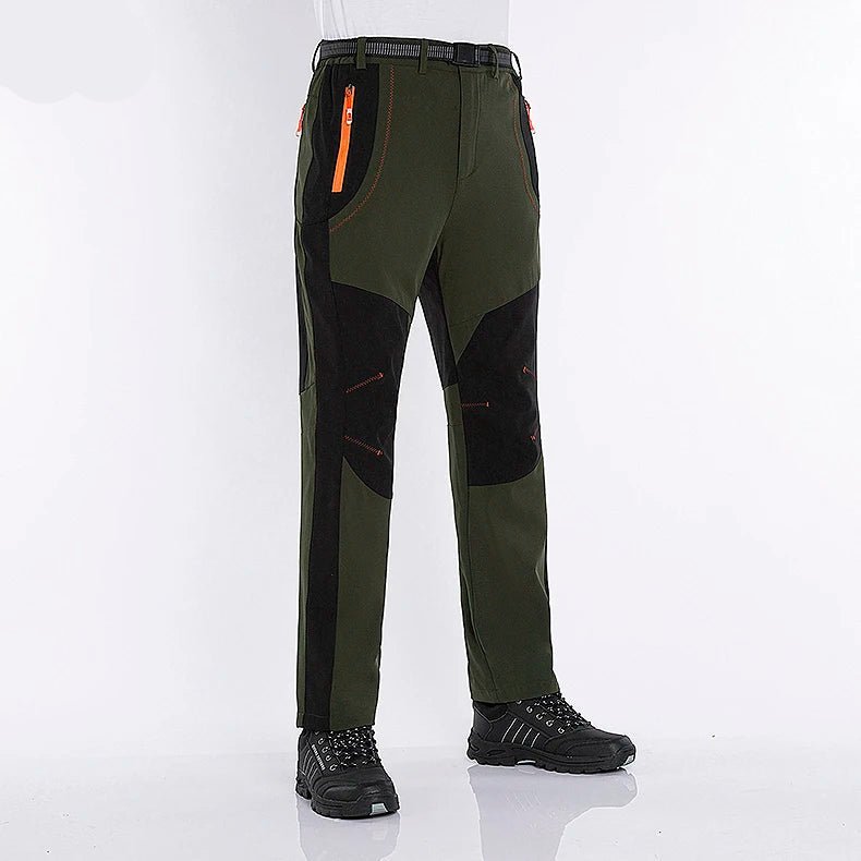 Winter Hiking Pants Thermal Softshell for Outdoor Use - The PeakTrail