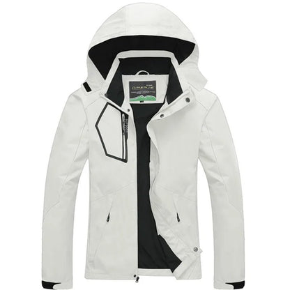 Women's Mid - Season Rain Jacket Lightweight and Packable - The PeakTrail