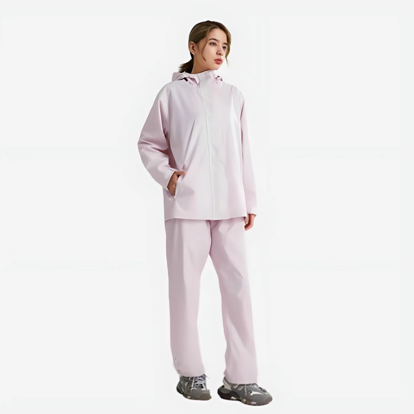 Women's Rain Suit Waterproof Jacket and Pants Set - The PeakTrail