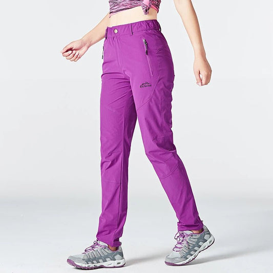 Women's Water - Resistant Hiking Pants Lightweight and Durable - The PeakTrail